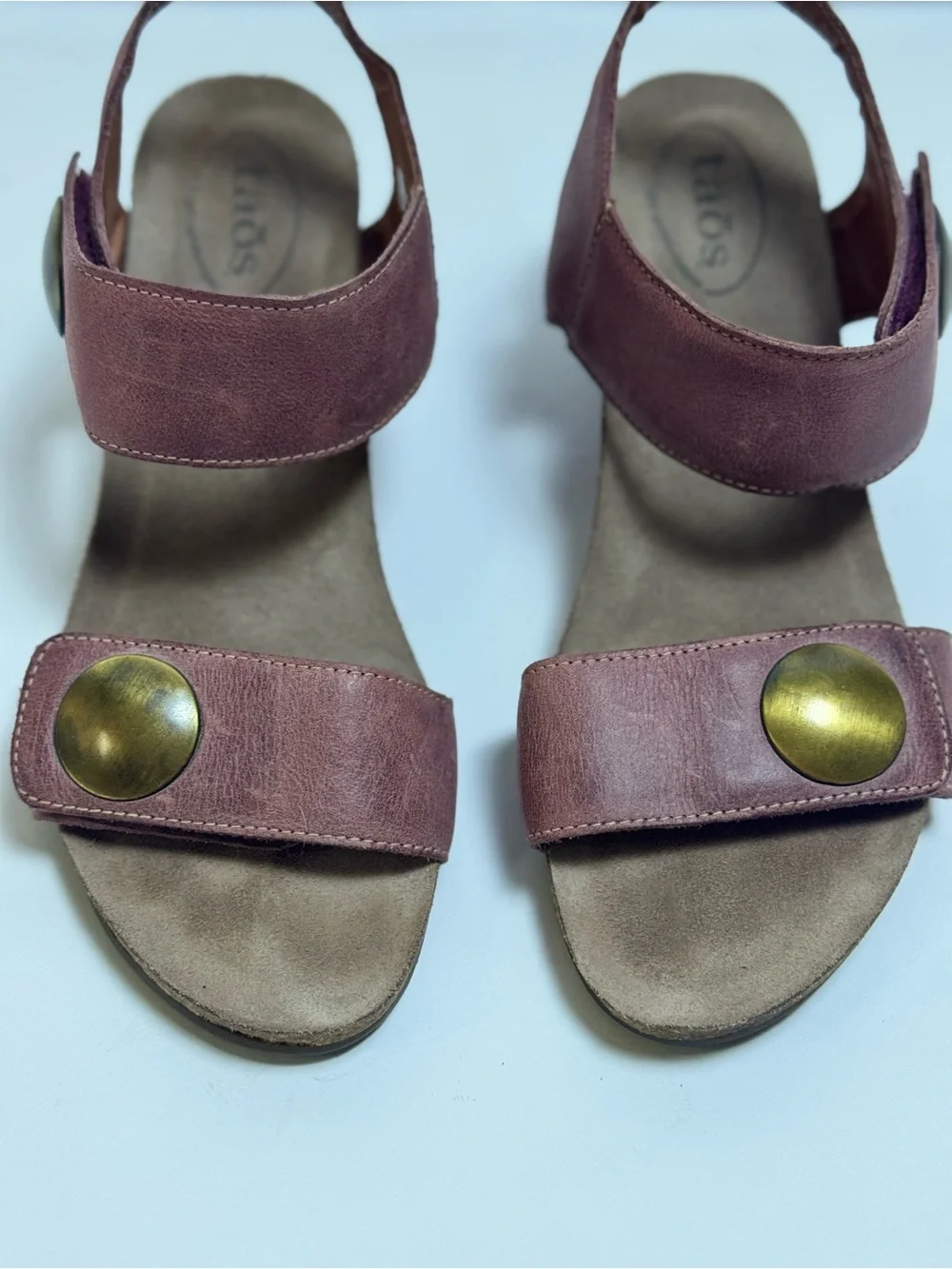 Taos Carousel 2 Strappy Wedge Sandals Women’s Size 41